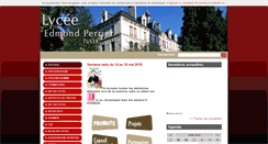 Desktop Screenshot of edmondperrier.fr