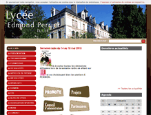 Tablet Screenshot of edmondperrier.fr